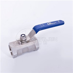 One Piece Manual Threaded Ball Valve