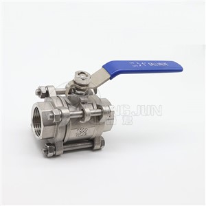 3PC Manual Internal Thread Ball Valve