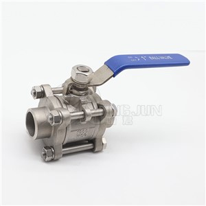 3PC Manual Welding Ball Valve