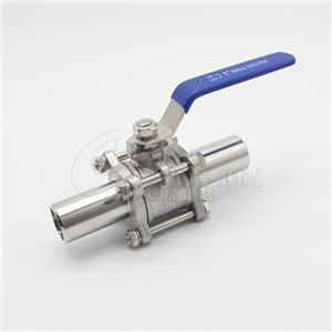 3PC Manual Extended Welding Ball Valve