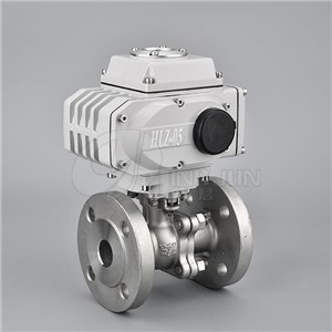 Electric Flanged Ball Valve