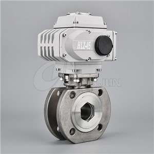 Electric Wafer Thin Ball Valve